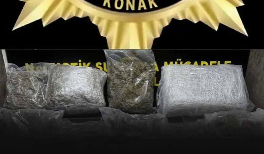 İzmir'de zehir operasyonu... 25 kilo yasaklı madde ele geçirildi!