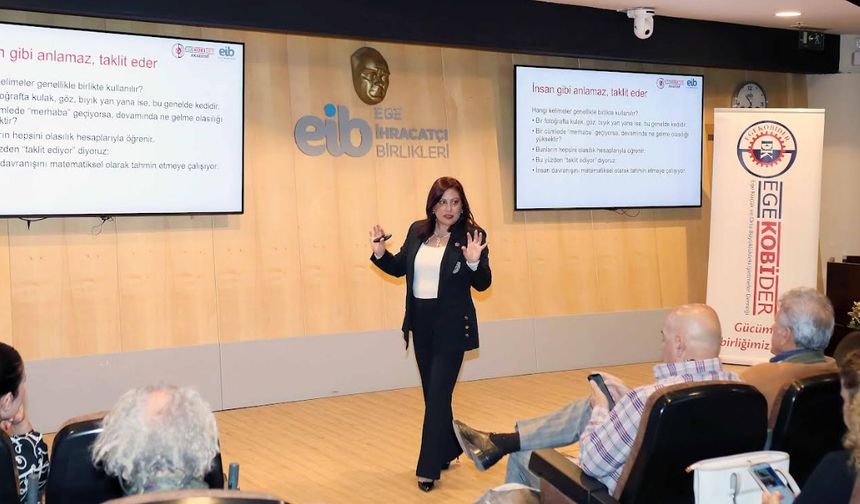 Dinçer: “Yapay zeka düşünmez, taklit eder”