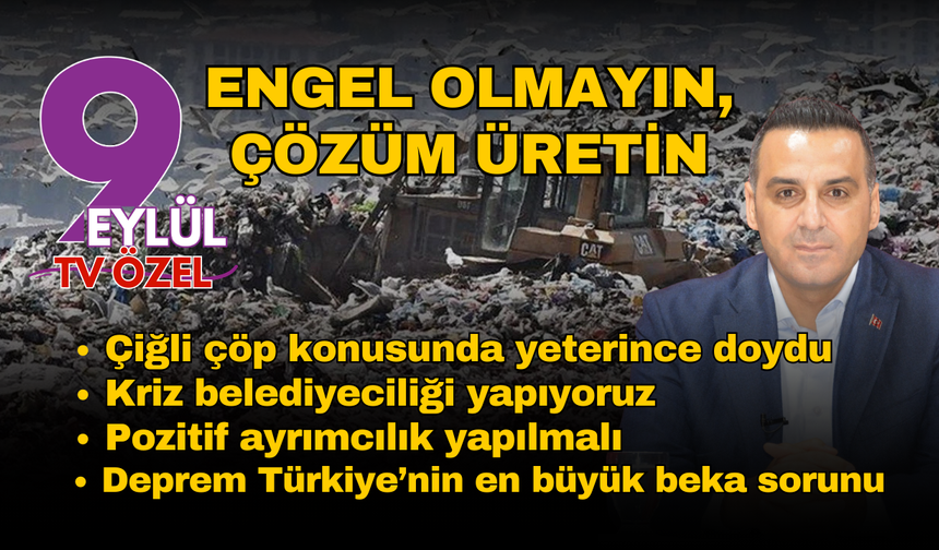 Yıldız: Engel olmayın, çözüm üretin