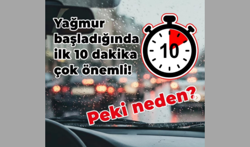 İzmir Emniyeti’nden kritik trafik uyarısı: Yağmurun ilk dakikalarına dikkat!
