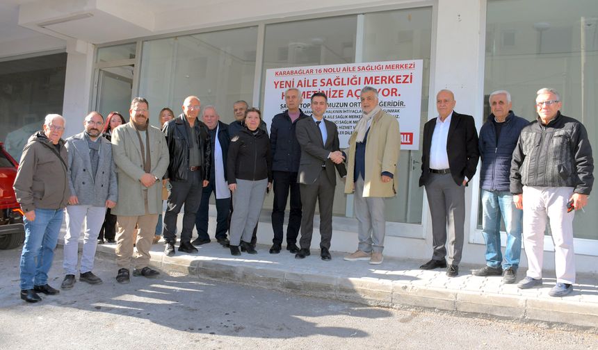 Turkmall'dan Karabağlar'a Yeni Aile Sağlığı Merkezi