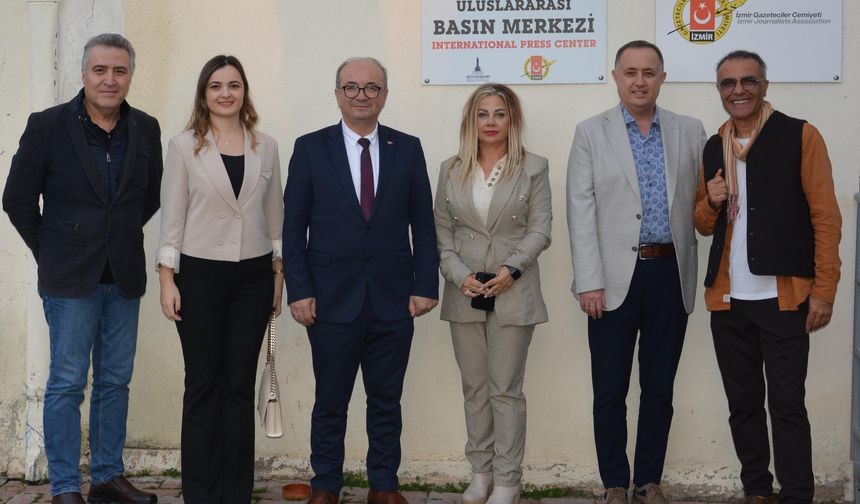 Buldan Belediye Başkanı Mehmet Ali Orpak'tan İGC'ye ziyaret: Mücadelenizi takdir ediyoruz