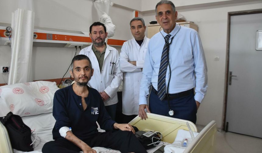 İki çantayla hayata tutunan Mustafa Çimen organ bağışı bekliyor