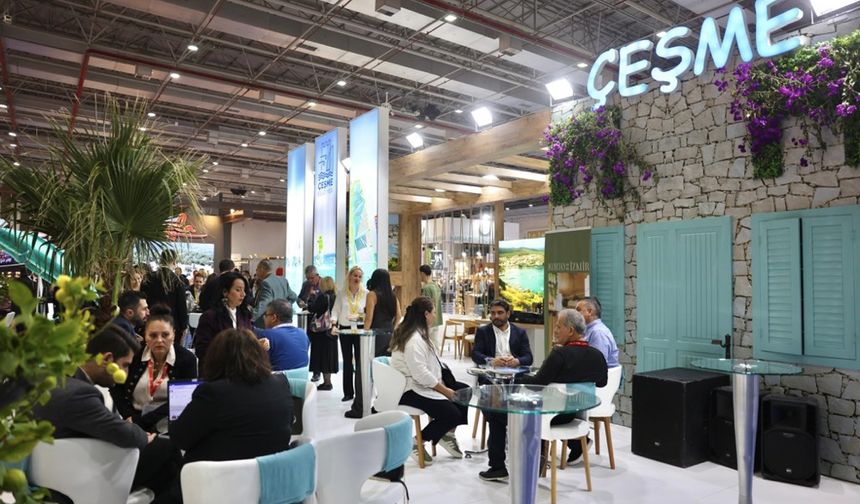 Çeşme, Travel Turkey İzmir’de turizm vizyonunu tanıtıyor
