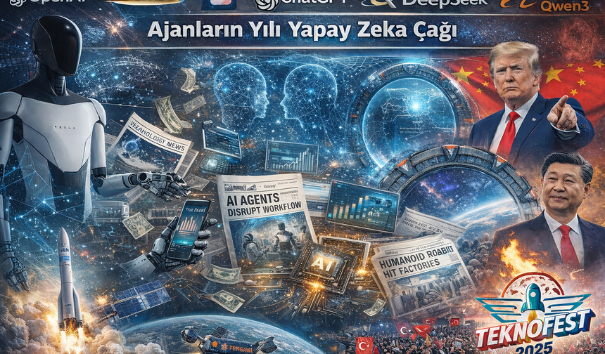 Yapay zeka savaşlarından uzay yarışına: 2025 yılında teknoloji dünyasını sarsan gelişmeler