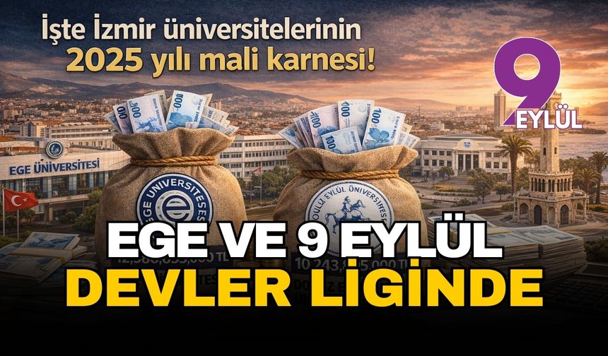 Ege ve Dokuz Eylül bütçeleriyle devlere kafa tutuyor: İşte İzmir üniversitelerinin 2025 yılı mali karnesi!