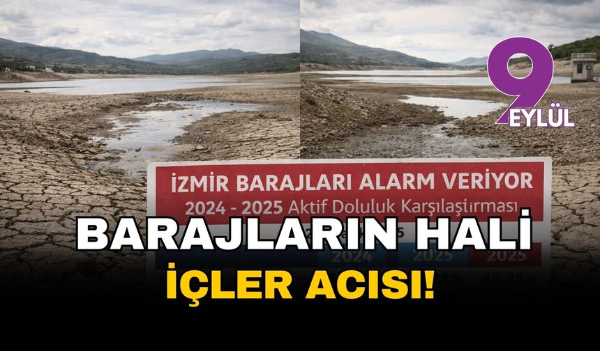 Ne olacak bu İzmir barajlarının hali: Kritik eşik bir bir aşınıyor