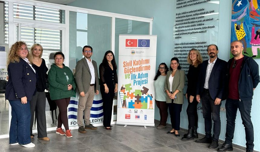 Foça’da sivil toplum ve gençlik buluşması: “İlk Adım” projesi final yapıyor