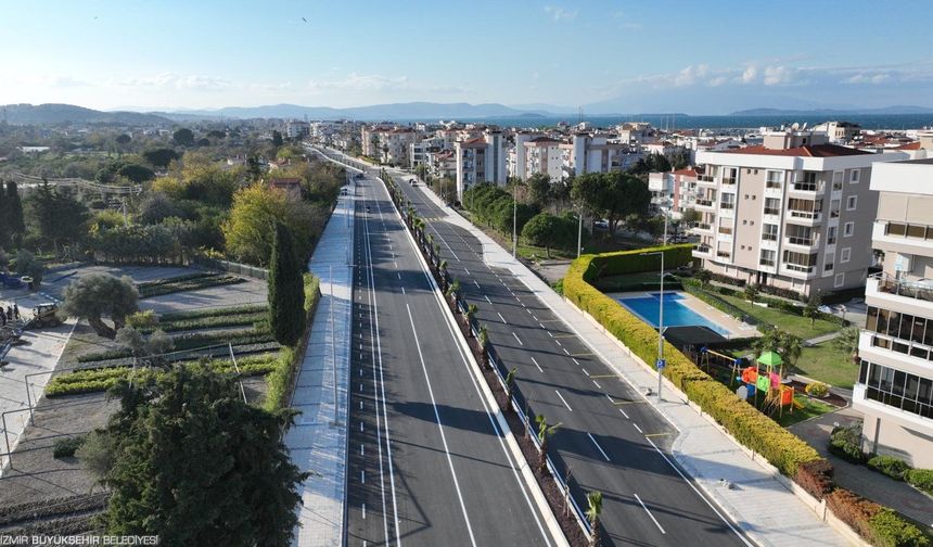 Güzelbahçe sahil trafiğini çözecek dev projenin ilk etabı tamamlandı