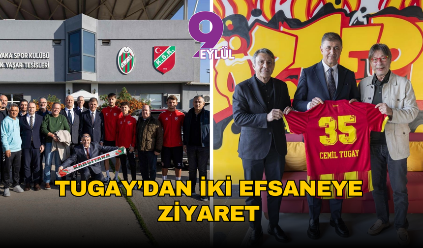 Başkan Tugay’dan İzmir sporunun iki köklü simgesine güçlü mesaj