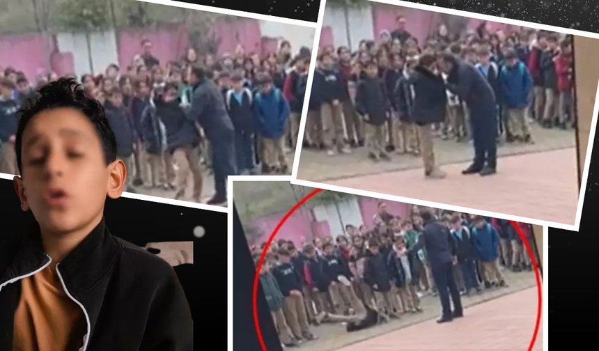 Ortaokulda müdür dehşeti: Öğrenciyi yakasından tutup yere attı! 'Seni buraya gömerim'