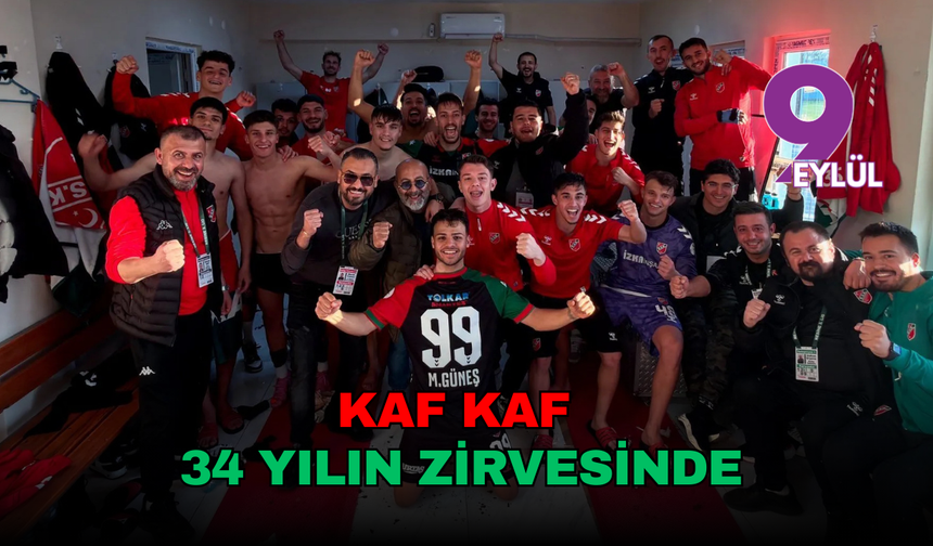 Kaf-Kaf 34 yılın zirvesinde: 1991-1992 sezonundan sonra en iyisi