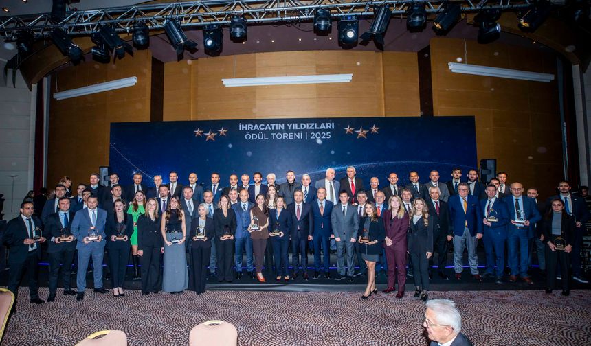 İhracatın devlerine muhteşem gurur gecesi