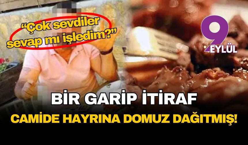 Aydın’da bir garip itiraf iddiası: Cami avlusunda cemaate domuz eti yedirdi