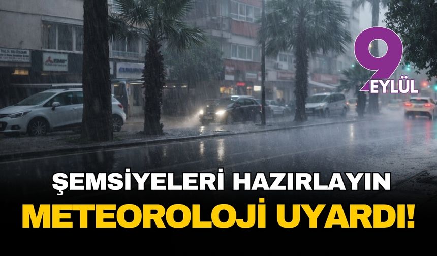 İzmir için sarı alarm: Gece yarısı başlayacak sağanak kenti esir alacak