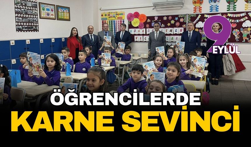 Ege’de ders zili sustu tatil düdüğü çaldı: İzmir’de 720 bini aşkın öğrenci karneyle buluştu