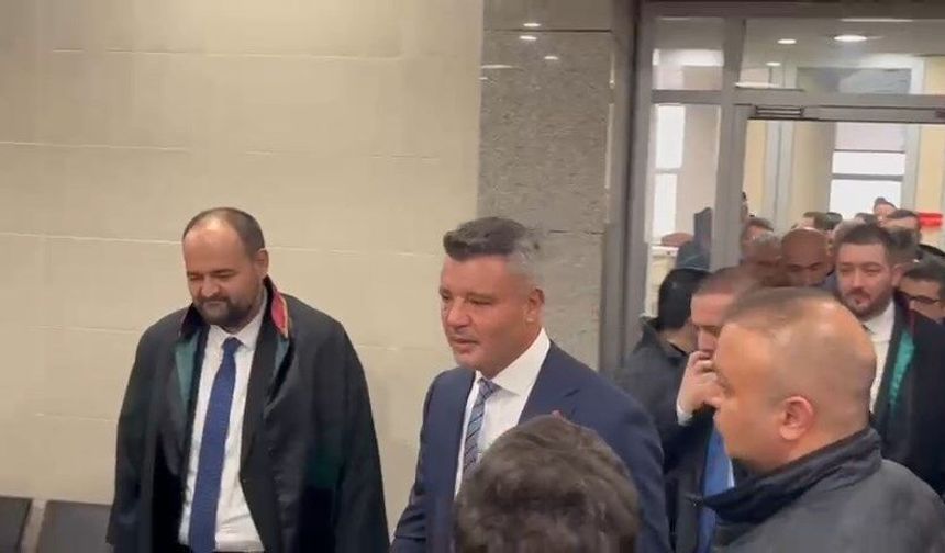 Sadettin Saran adliyeye geldi