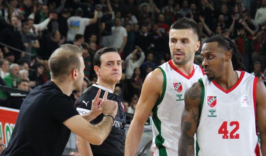 Karşıyaka’ya potada rakiplerden kötü haber