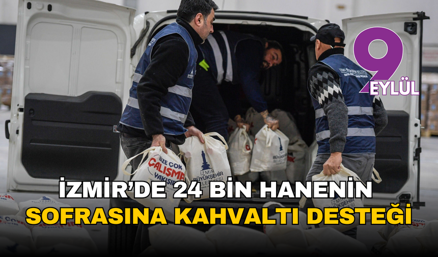 Ramazan öncesi İzmir’den dayanışma adımı