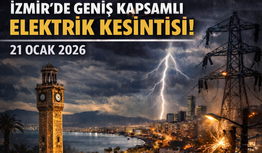 Elektrikler ne zaman gelecek? 21 Ocak’ta İzmir’de planlı kesinti saatleri