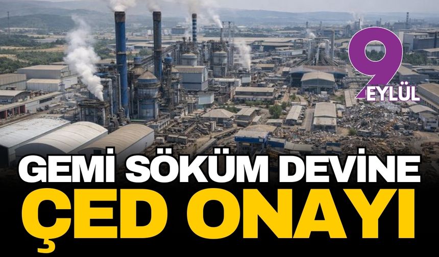 Aliağa’nın havasına bir sanayi yükü daha: Gemi söküm devine kapasite artışı vizesi çıktı