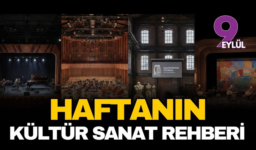 İzmir'de kültür ve sanatın kalbi bir hafta boyunca sahnelerde atacak