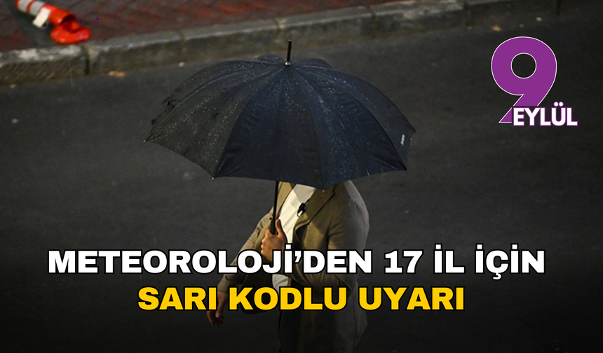 Meteoroloji’den 17 il için sarı kodlu uyarı: Sağanak, kar ve fırtına kapıda
