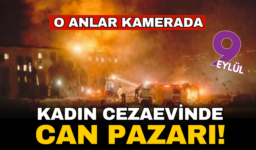Kadın cezaevinde yangın: 4 hükümlü hastaneye kaldırıldı