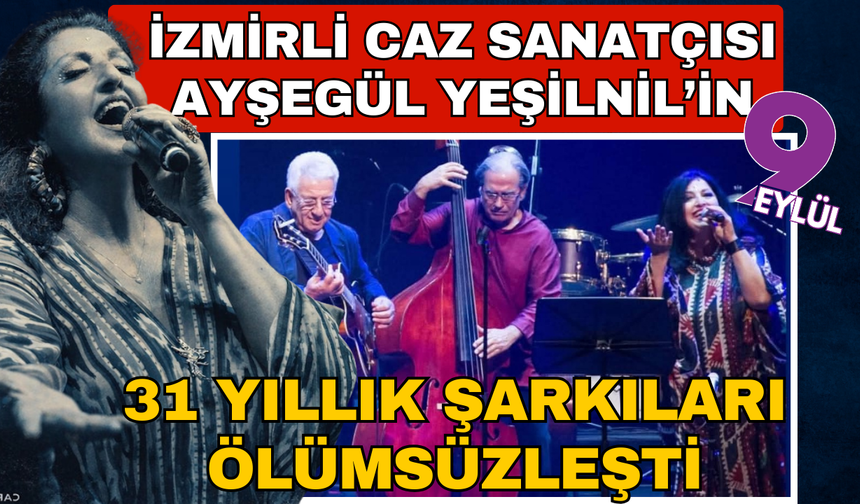 İzmirli Ayşegül Yeşilnil'in unutulmaz şarkıları dijital platformlarda