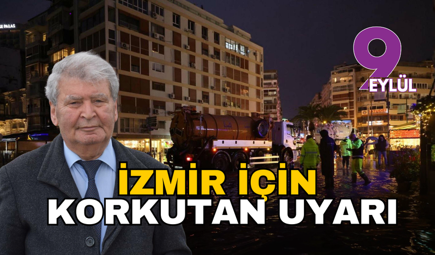 Prof. Dr. Doğan Yaşar’dan İzmir için korkutan uyarı:Kent her yıl denize gömülüyor