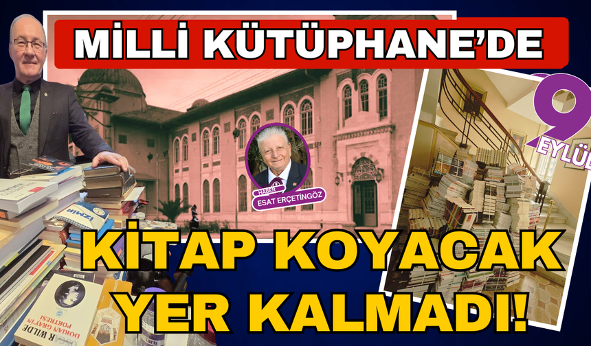 Milli Kütüphane'de kitap koyacak yer kalmadı