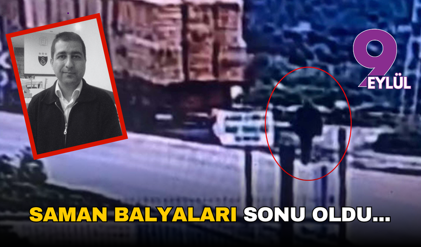 İzmir’de kamyondan düşen saman balyaları hayattan kopardı