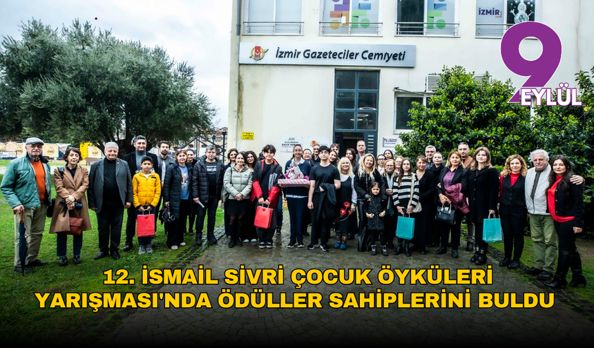12. İsmail Sivri Çocuk Öyküleri Yarışması'nda ödüller sahiplerini buldu