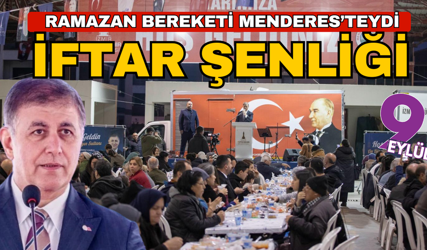 Ramazan bereketi Menderes'te