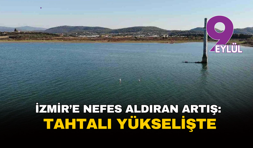 İzmir’de baraj doluluk oranları açıklandı: Tahtalı yükselişte