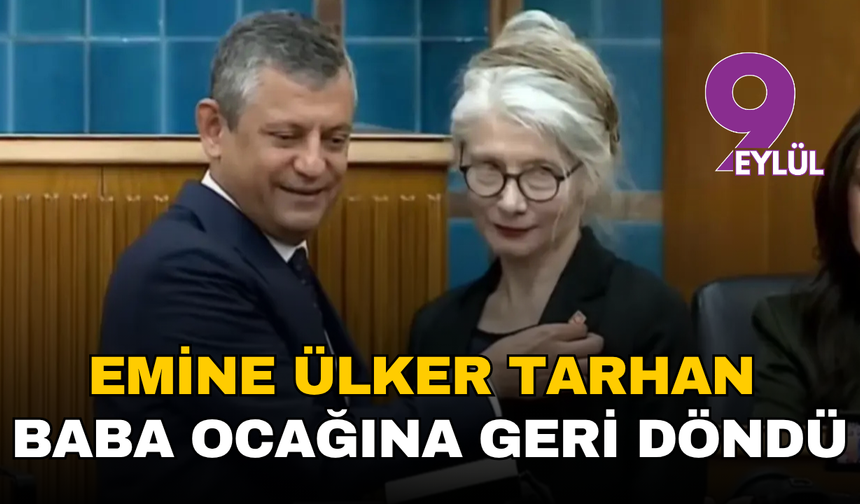 Emine Ülker Tarhan CHP’ye geri döndü: “Mazot 80 lira olmuş, duydum geldim”