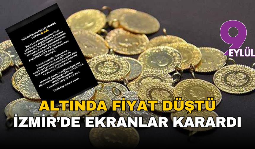 Altında fiyat düştü: İzmir’de ekranlar karardı