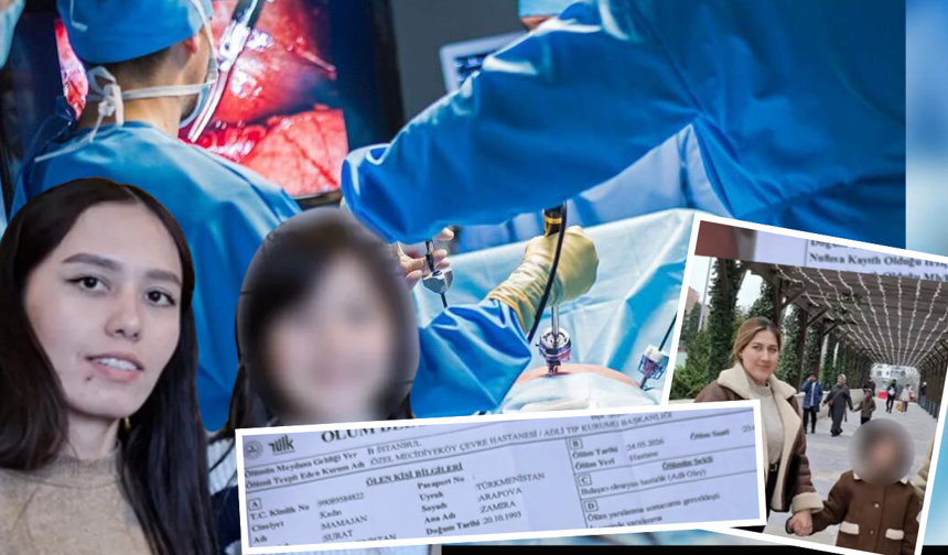 Burun ameliyatı oldu vefat etti