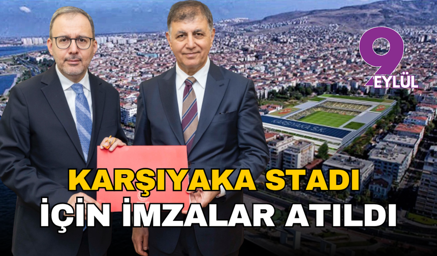 Karşıyaka'nın 10 yıllık stat hasreti bitiyor: Tarihi protokol imzalandı