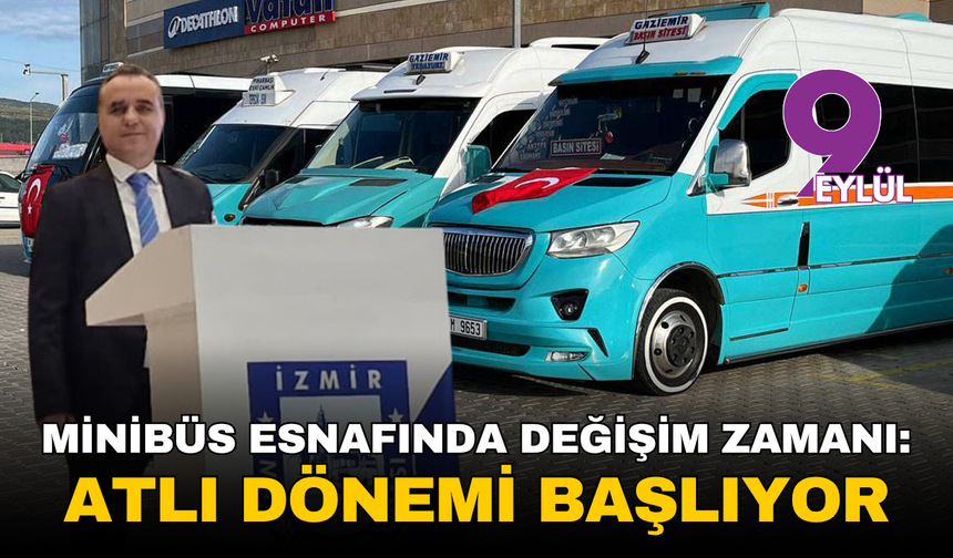 Minibüs esnafında değişim zamanı: Atlı dönemi başlıyor
