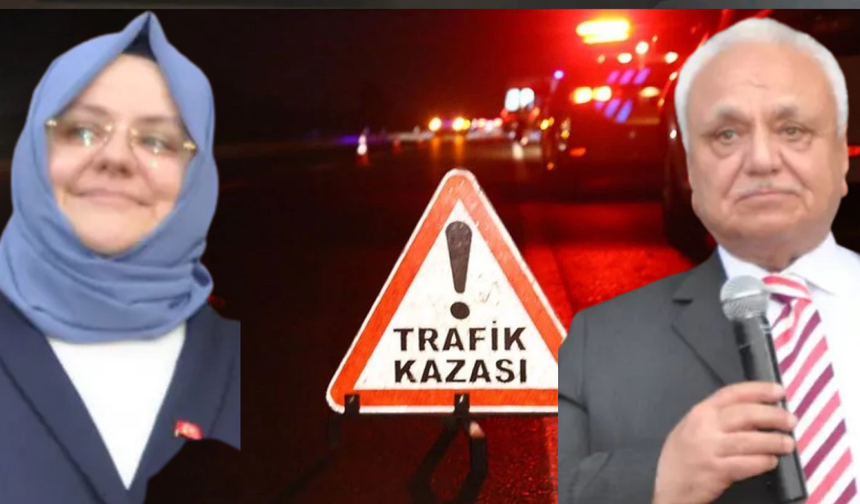 Eski bakanlar trafik kazasında yaralandı