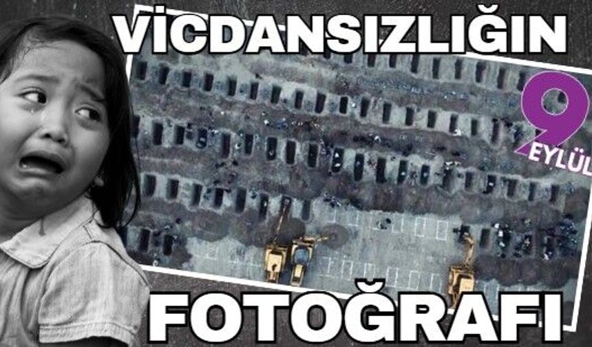 Katliamın fotoğrafı; 160'tan fazla çocuğun mezarı böyle görüntülendi