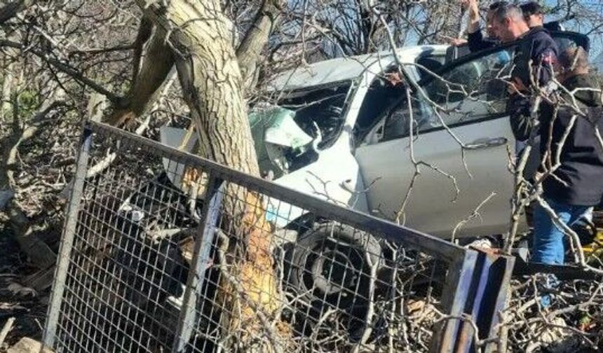 Feci kaza: 2 ölü, 1 yaralı