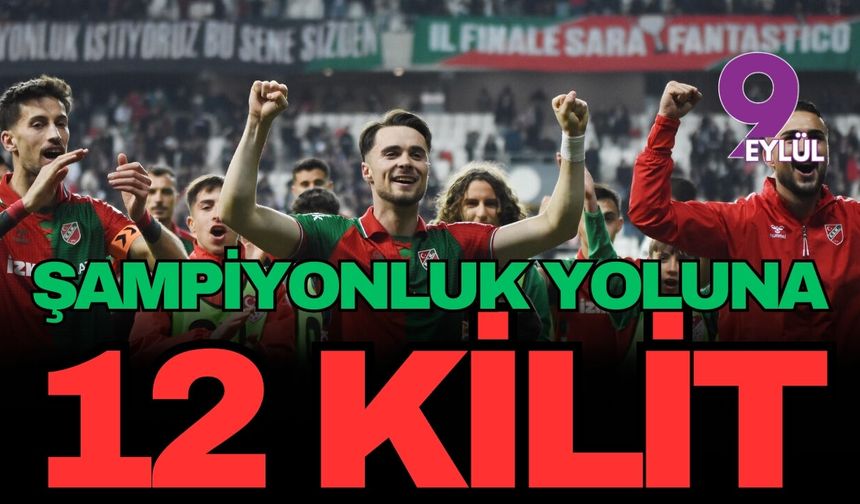 Karşıyaka'nın şampiyonluk yoluna 12 kilit! Fatura: 10 milyon tl