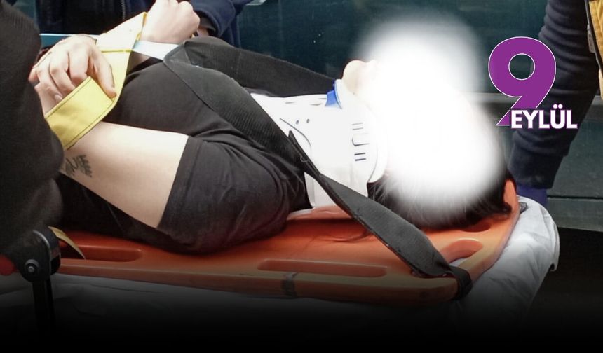 Karabağlar’da dördüncü kattan düşen kadın ağır yaralı