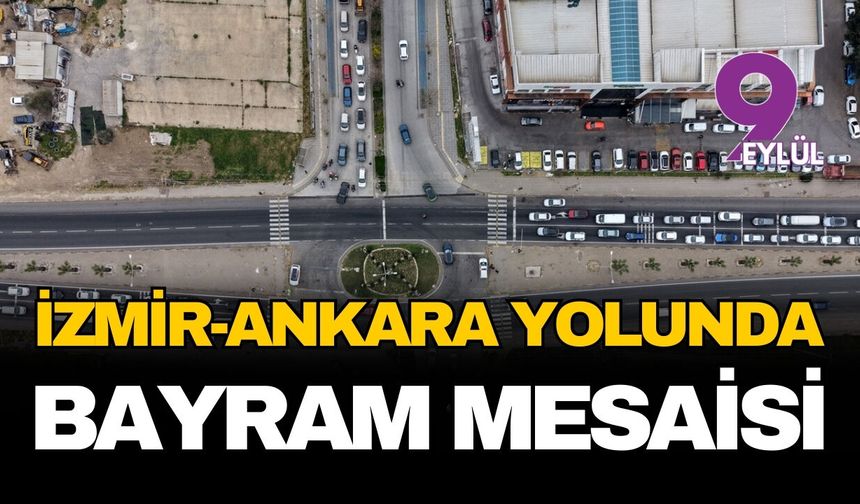 Ege’nin kilit noktasında bayram mesaisi: Manisa geçişinde araç kuyrukları uzuyor