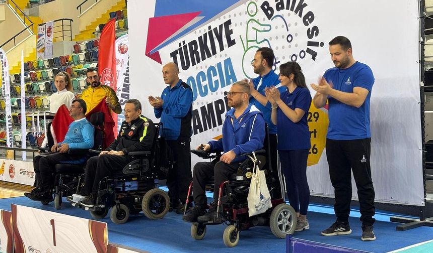 İzmir Büyükşehir’in boccia takımı kürsüde: Türkiye Şampiyonası’ndan iki bronz madalya