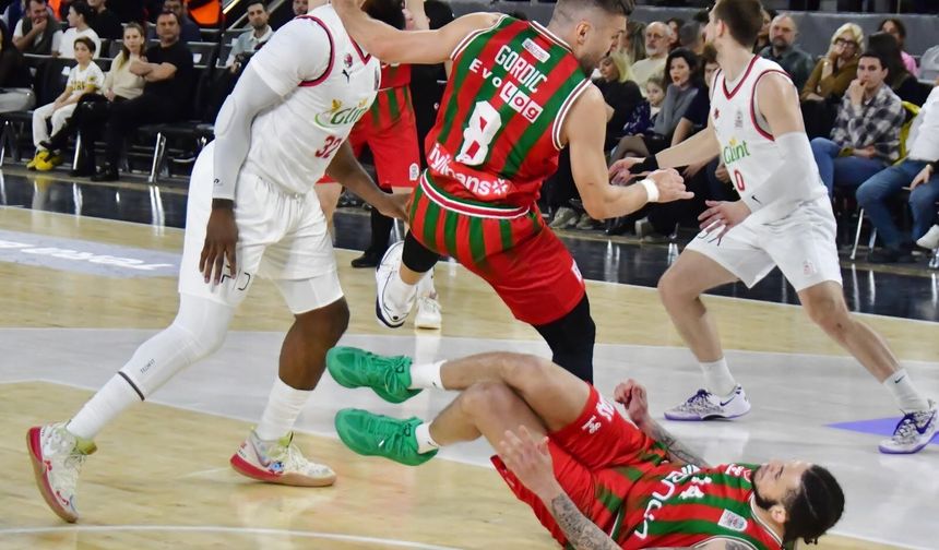 Karşıyaka potada çöktü: Üst üste 7’nci yenilgi