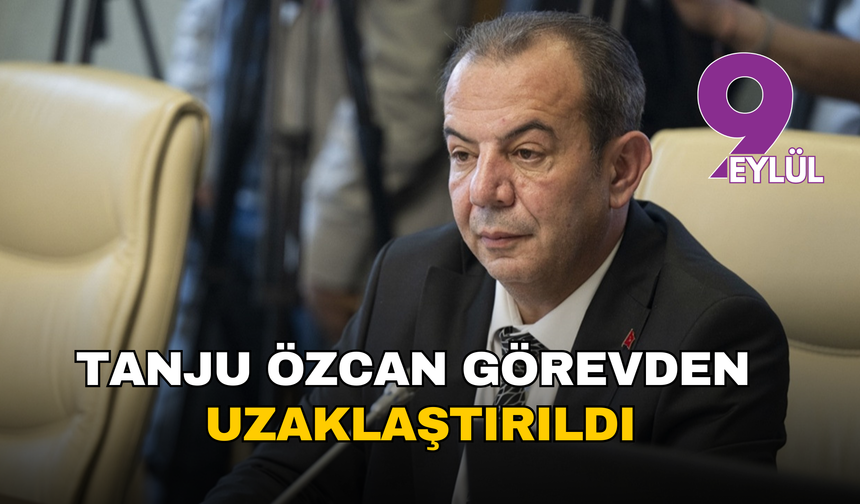 Bolu Belediye Başkanı Tanju Özcan görevden uzaklaştırıldı