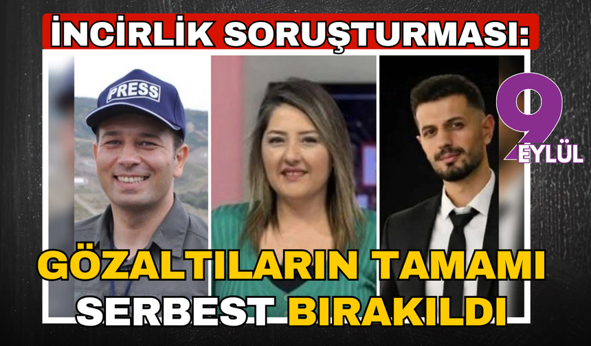 İncirlik soruşturması: Gözaltıların tamamı serbest bırakıldı